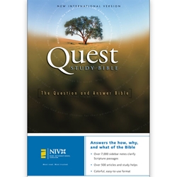 NIV QUEST STUDY BIBLE (Hardcover)