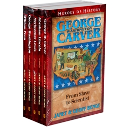 HEROES OF HISTORY<br>5-book gift set<br>Books 1-5