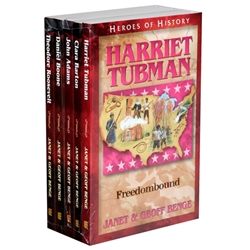 HEROES OF HISTORY<br>5-book Gift Set<br>Books 6-10