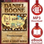HEROES OF HISTORY<br>Daniel Boone: Frontiersman<br>E-book and audiobook downloads