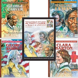 HEROES OF HISTORY FOR YOUNG READERS<br>Activity Package for books 1-4