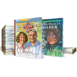 HEROES FOR YOUNG READERS SERIES<br>30 books (23 - Heroes for Young Readers/7 - Heroes of History for Young Readers)