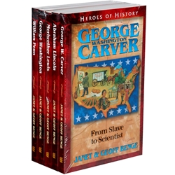 HEROES OF HISTORY<br>5-book gift set (books 1-5)