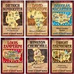 CHRISTIAN HEROES: THEN & NOW and HEROES OF HISTORY<br>For Rooted in Rest - Jesse's Summer Reading Bundle -Six Paperback Books