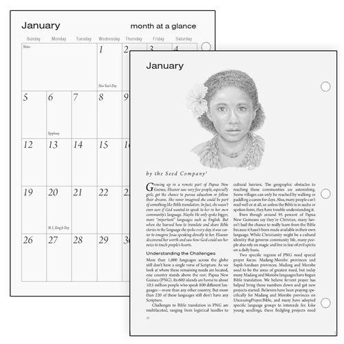 YWAM Publishing 2024 PERSONAL PRAYER DIARY & DAILY PLANNER Complete