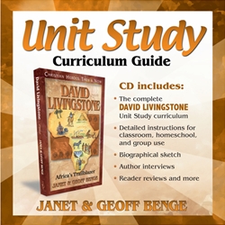 CHRISTIAN HEROES: THEN & NOW<br>CD - Unit Study Curriculum Guide<br>David Livingstone
