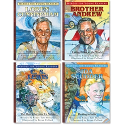 HEROES FOR YOUNG READERS<br>4-Book Gift Set (books 17-20)