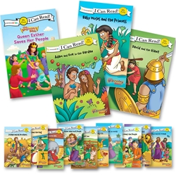 I CAN READ<br>The Beginner's Bible Series<br>13-Book Gift Set