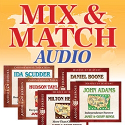 HEROES SERIES AUDIO CDs<br>MIX AND MATCH SPECIAL