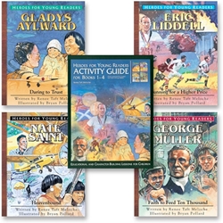 HEROES FOR YOUNG READERS<br>Activity Package<br>For books 1-4