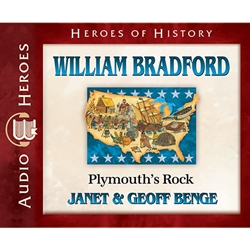 AUDIOBOOK: HEROES OF HISTORY<br>William Bradford: Plymouth's Rock