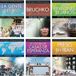 AVENTURAS INTERNACIONALES<br>Set of 6 books<br> Conjunto de 6 libros