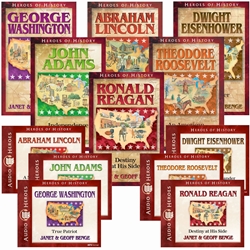 PRESIDENTS' DAY SALE!<br>Choose six paperback books or six audiobook CDs