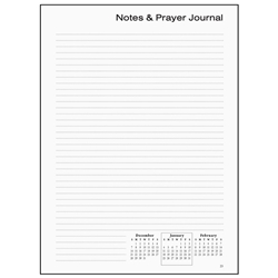 2026 PERSONAL PRAYER DIARY/DAILY PLANNER<BR>Extra Note Pages