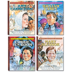 HEROES FOR YOUNG READERS<BR>4-book Gift Set (Books 5-8)