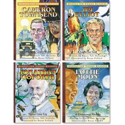 HEROES FOR YOUNG READERS<BR>4-book Gift Set (Books 13-16)
